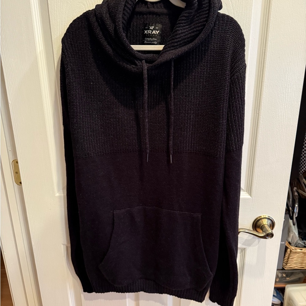 XRay Men's Turtleneck Sweater - Classic Black